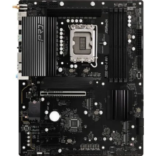 ASROCK MB Z890 PRO-A WIFI, SOCKET INTEL LGA1851, CS INTEL Z890, 4 DIMM SOCKETS DDR5, HDMI/DP, PCI-E GEN 5.0, 2.5G LAN, WIFI6E, ATX, 3YW.