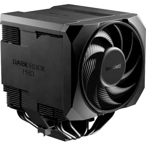 BEQUIET CPU AIR COOLER DARK ROCK PRO 6 BK048, 300W TDP, INTEL SOCKET LGA 1851/1700/1200/1150/1151/1155, AMD AM4/AM5, DUAL PWM 135MM/120MM FAN, BLACK, 3YW.