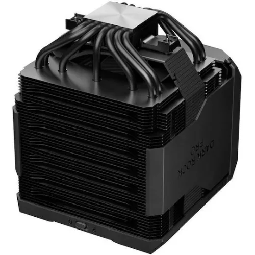 BEQUIET CPU AIR COOLER DARK ROCK PRO 6 BK048, 300W TDP, INTEL SOCKET LGA 1851/1700/1200/1150/1151/1155, AMD AM4/AM5, DUAL PWM 135MM/120MM FAN, BLACK, 3YW.