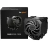 BEQUIET CPU AIR COOLER DARK ROCK PRO 6 BK048, 300W TDP, INTEL SOCKET LGA 1851/1700/1200/1150/1151/1155, AMD AM4/AM5, DUAL PWM 135MM/120MM FAN, BLACK, 3YW.