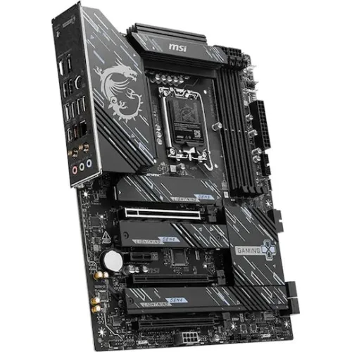 MSI MB Z890 GAMING PLUS WIFI6E, SOCKET INTEL LGA1851, CS INTEL Z890, 4 DIMM SOCKETS DDR5, DP/HDMI, PCI-E GEN 5.0, 5G LAN, WIFI6E, ATX, 3YW.