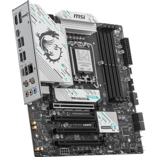 MSI MB B860M GAMING PLUS WIFI, SOCKET LGA1851 CPU, CS INTEL B860, 4 DIMM SOCKETS DDR5, HDMI/DP/ THUNDERBOLT V.4, PCI-E GEN 5.0, 5G LAN, WIFI7, ATX, 3YW.