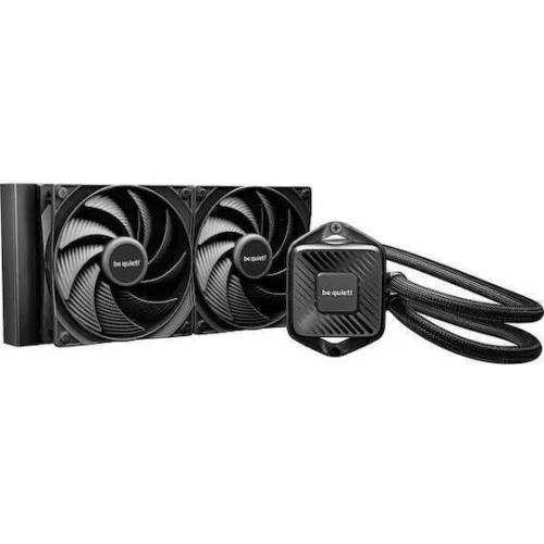 BEQUIET CPU HYDRO COOLER PURE LOOP 3 240MM BW027EU, INTEL SOCKET LGA 1851/1700/1200/1150/1151/1155, AMD AM4/AM5, 2x120MM FAN PURE WINGS 3 PWM HIGH-SPEED, BLACK, 3YW.