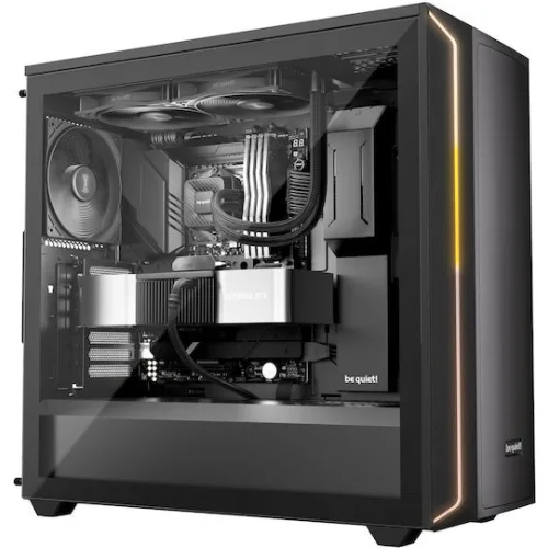 BEQUIET CPU HYDRO COOLER PURE LOOP 3 240MM BW027EU, INTEL SOCKET LGA 1851/1700/1200/1150/1151/1155, AMD AM4/AM5, 2x120MM FAN PURE WINGS 3 PWM HIGH-SPEED, BLACK, 3YW.