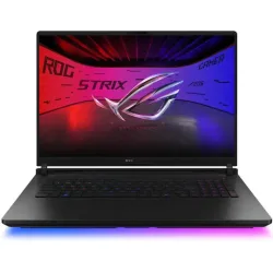 ASUS Laptop ROG Strix SCAR 18 G835LXG-TQ525X 18'' 3840 x 2400 Mini Led 240Hz U9-290HX/64GB/2x 2TB SSD NVMe PCIe 4.0/NVidia GeForce RTX 5090 24GB/Win 11 Pro/2Y/Off Black/With ROG backpack and Gaming Mouse