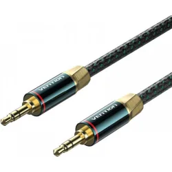 VENTION Cotton Braided 3.5mm TRS Male to Male Audio Cable 10M Green Copper Type (BAYGL) (VENBAYGL)
