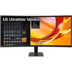 LG 34U601B Ultrawide VA HDR Curved Monitor 34" QHD 3440x1440 με Χρόνο Απόκρισης 5ms GTG