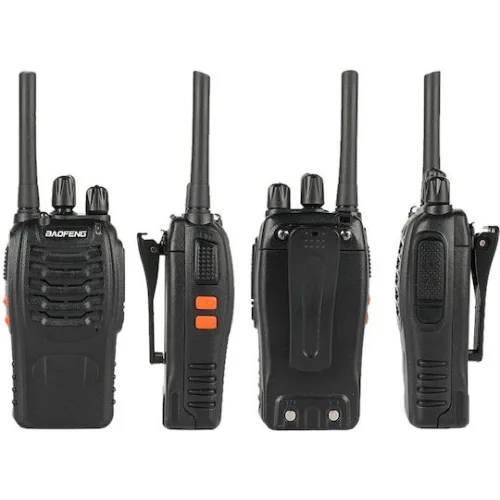 BAOFENG σετ ασύρματοι πομποδέκτες BF-88E, PMR, 0.5W, μαύρο, 2τμχ