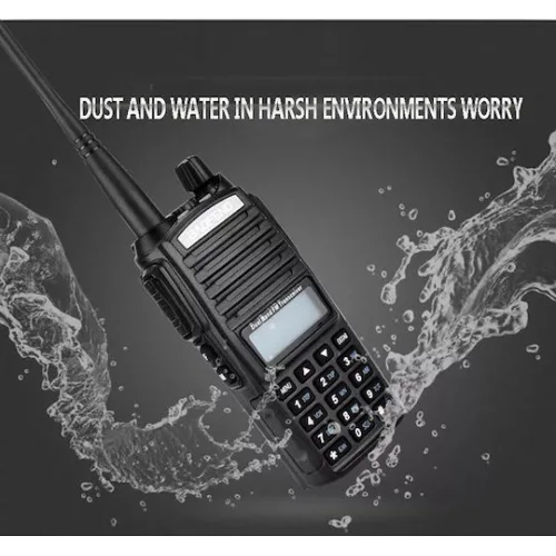 BAOFENG ασύρματος πομποδέκτης UV-82, VHF/UHF, 5W, μαύρος