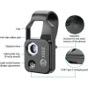 APEXEL φακός μικροσκόπιο APL-MS002 για smartphone κάμερα, 200x zoom, LED