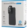 APEXEL φακός μικροσκόπιο APL-MS002 για smartphone κάμερα, 200x zoom, LED