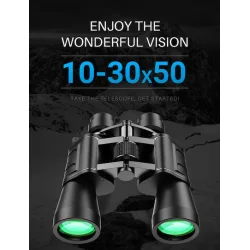 APEXEL κιάλια APS-PB10-30X50, 10x-30x zoom, Φ 50mm, μαύρα
