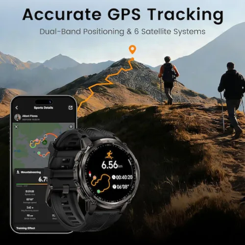 KOSPET smartwatch TANK T4C, heart rate, 1.5