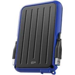 SILICON POWER εξωτερικός HDD Armor A66, 2TB, USB 3.2, μπλε