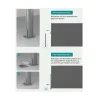 SONGMICS Πλευρική Tέντα 280 g/m² Grey (GSA205G) (SNGGSA205G)