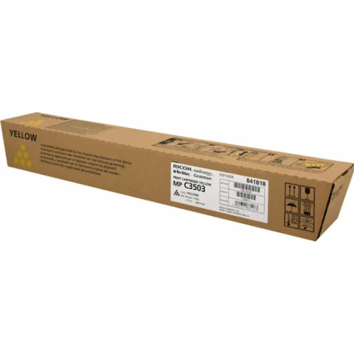 Ricoh MPC3503/MPC3004/MPC3003 TONER Yellow (841818) (RICT3503Y)