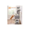 Feandrea Cat Tower XXl, Height 206 cm, up to 6 Cats (PCT190W01)  (FEAPCT190W01)