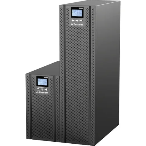 Tescom UPS PRIME TOWER 1kVA/1000W LCD with 2 x 12V 9Ah 12A (UPS.0939) (TSUPS0939)