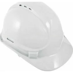 BORMANN Pro BPP2430 Κράνος Προστασίας ΑBS Λευκό,Αεριζόμενο,με Υφασμάτινους Ιμάντες 6 θέσεων