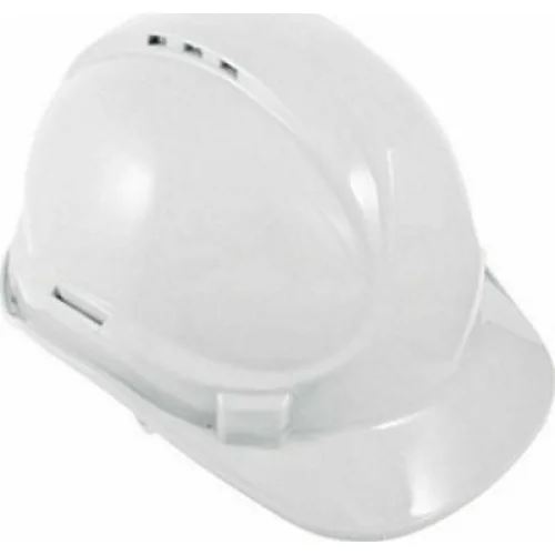BORMANN Pro BPP2430 Κράνος Προστασίας ΑBS Λευκό,Αεριζόμενο,με Υφασμάτινους Ιμάντες 6 θέσεων