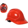 BORMANN Pro BPP2434 Κράνος Προστασίας ABS Κόκκινο, Αεριζόμενο, με Υφασμάτινους Ιμάντες 6 θέσεων