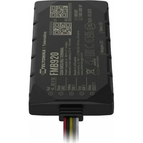 TELTONIKA GPS Tracker αυτοκινήτου FMB920AE5M01, GSM/GPRS/GNSS, Bluetooth