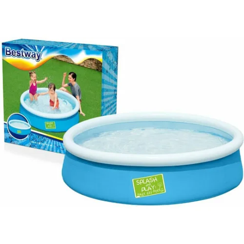 BESTWAY παιδική φουσκωτή πισίνα 57241, 477lt, Φ152x38cm, μπλε