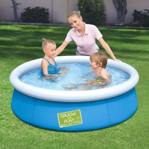 BESTWAY παιδική φουσκωτή πισίνα 57241, 477lt, Φ152x38cm, μπλε