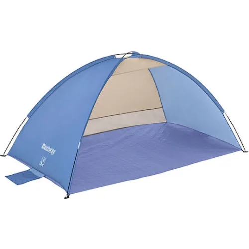 BESTWAY σκίαστρο παραλίας 68105, 2 ατόμων, 200x120x95cm, μπλε/καφέ