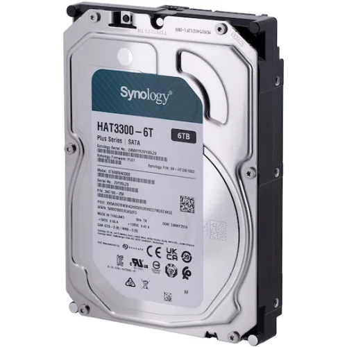 Synology Σκληρός Δίσκος 6TB SATA III 6Gb/s 3.5