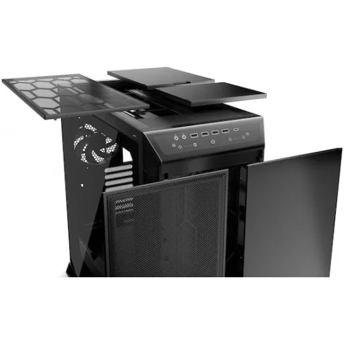 BEQUIET PC CHASSIS DARK BASE PRO 901 BLACK BGW50, FULL TOWER ATX, W/O PSU, Front: 2x Silent Wings 4 140mm PWM, Rear: 1x Silent Wings 140mm PWM, 3YW.
