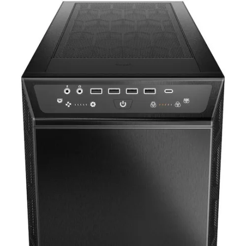 BEQUIET PC CHASSIS DARK BASE PRO 901 BLACK BGW50, FULL TOWER ATX, W/O PSU, Front: 2x Silent Wings 4 140mm PWM, Rear: 1x Silent Wings 140mm PWM, 3YW.