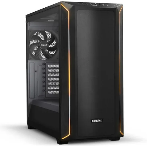BEQUIET PC CHASSIS SHADOW BASE 800DX BLACK BGW61, MIDI TOWER ATX, ARGB LIGHTING, W/O PSU, Top: 1x Pure Wings 3 140mm PWM, Front: 1x Pure Wings 3 140mm PWM, Rear: 1x Pure Wings 3 140mm PWM, 3YW.