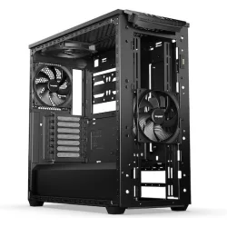 BEQUIET PC CHASSIS SHADOW BASE 800DX BLACK BGW61, MIDI TOWER ATX, ARGB LIGHTING, W/O PSU, Top: 1x Pure Wings 3 140mm PWM, Front: 1x Pure Wings 3 140mm PWM, Rear: 1x Pure Wings 3 140mm PWM, 3YW.