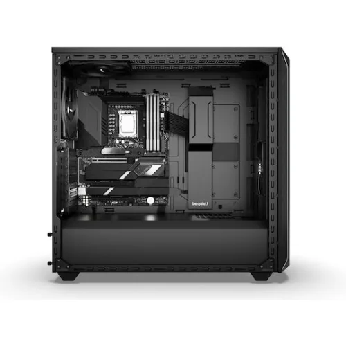 BEQUIET PC CHASSIS SHADOW BASE 800DX BLACK BGW61, MIDI TOWER ATX, ARGB LIGHTING, W/O PSU, Top: 1x Pure Wings 3 140mm PWM, Front: 1x Pure Wings 3 140mm PWM, Rear: 1x Pure Wings 3 140mm PWM, 3YW.
