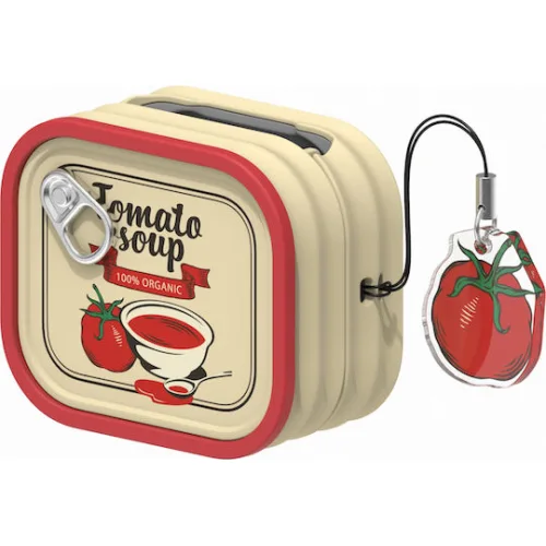 Samsung Clip Case Food Can Case Galaxy Buds 4/4 Pro Red