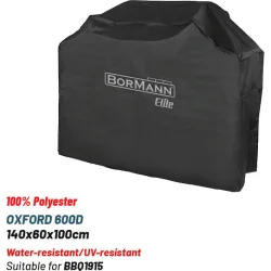 BORMANN Elite BBQ1322 ΚΑΛΥΜΜΑ OXFORD ΓΙΑ ΨΗΣΤΑΡΙΑ BBQ1915 (Μ1400xΠ600xΥ1000mm)