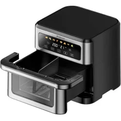 Φριτέζα Αέρος PRAF-40565 Primo Digital 10L 1800W Inox/Μαύρη