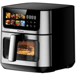 Φριτέζα Αέρος PRAF-40566 Primo Digital 8L 1800W Inox/Μαύρη