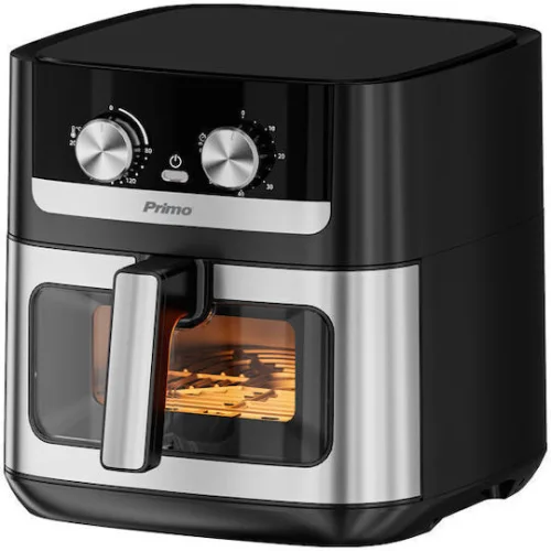 Φριτέζα Αέρος PRAF-40567 Primo Mechanical 8L 1800W Inox/Μαύρη