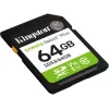 Kingston Technology 64GB SDXC Canvas Select Plus Gen3 100MB/s C10 UHS-I U1 V10