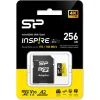 SILICON POWER κάρτα μνήμης microSDXC Inspire, 256GB, UHS-I U3 A1 V30