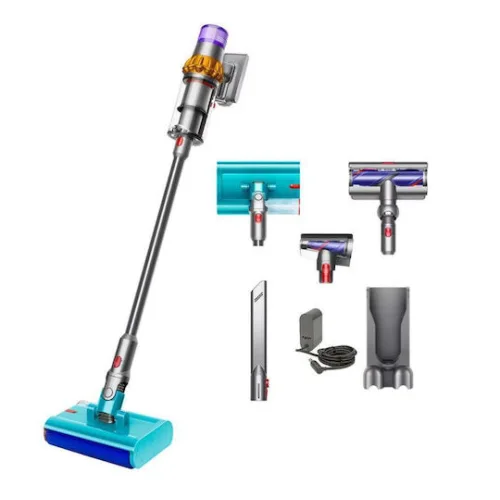 Dyson Vacuum Cleaner V15s Detect Submarine - Nickel/Satin Yellow