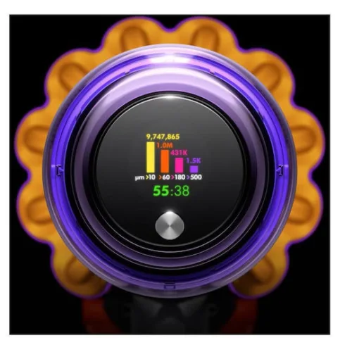 Dyson Vacuum Cleaner V15s Detect Submarine - Nickel/Satin Yellow