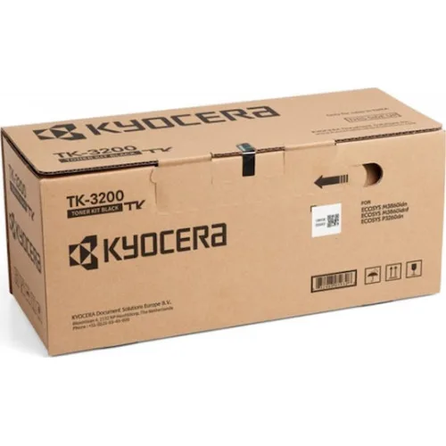 Kyocera TK-3200 Γνήσιο Toner Laser Εκτυπωτή Μαύρο 40000 Σελίδων 1T02X90NL0