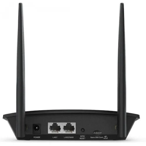 TP-LINK TL-MR100 v3.20 Ασύρματο 4G Router Wi-Fi 4 με 2 Θύρες