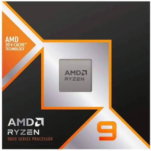 AMD CPU RYZEN 9 9950X3D, 16C/32T, 4.3-5.7GHz, CACHE 16MB L2+128MB L3, SOCKET AM5, GPU, BOX, 3YW.