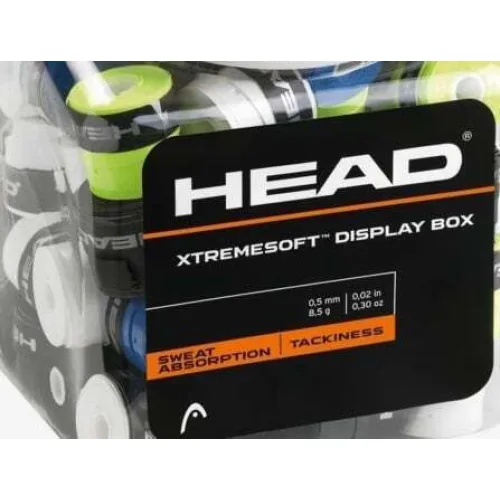 XTREMESOFT DISPLAY (70 GRIPS) X BOX OVERGRIP TENNIS HEAD