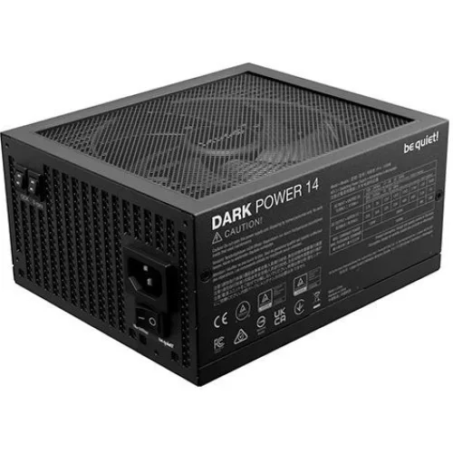 BEQUIET PSU DARK POWER 14 1000W BP020EU, TITANIUM CERTIFIED, MODULAR CABLES, 135MM FAN, 10YW.