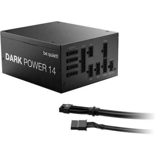 BEQUIET PSU DARK POWER 14 1000W BP020EU, TITANIUM CERTIFIED, MODULAR CABLES, 135MM FAN, 10YW.